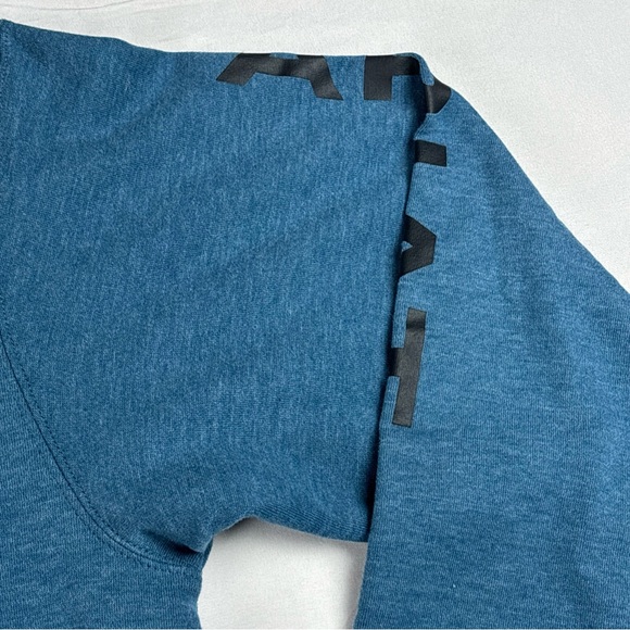 Ariat Men's Blue Hoodie Large - Picture 5 of 8